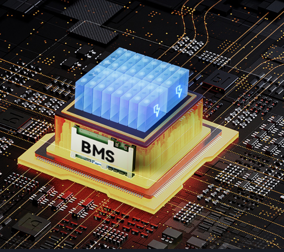 Deux parcs batteries lithium, énergie redondante