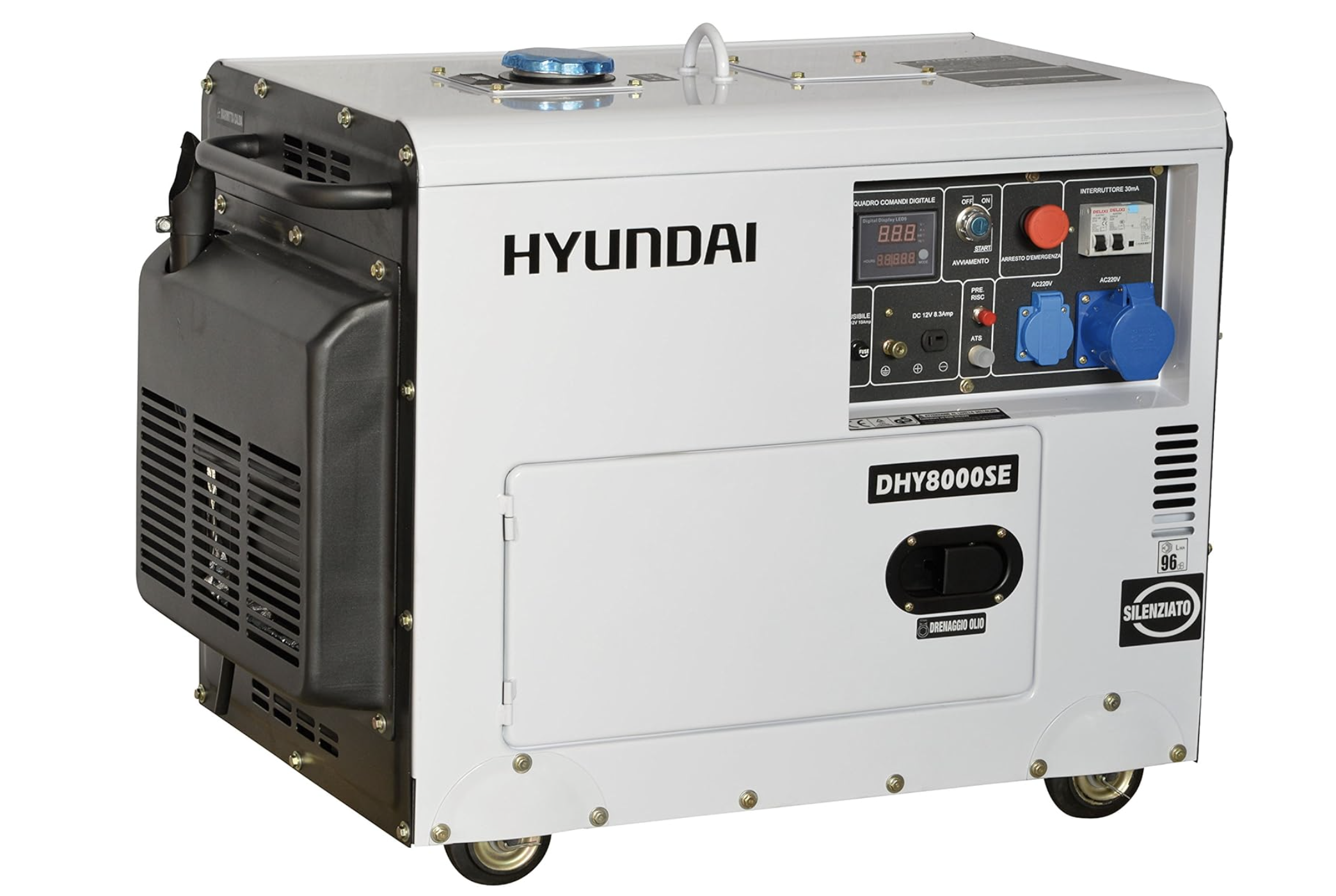 Génératrice diesel de secours installée à bord d’ARION